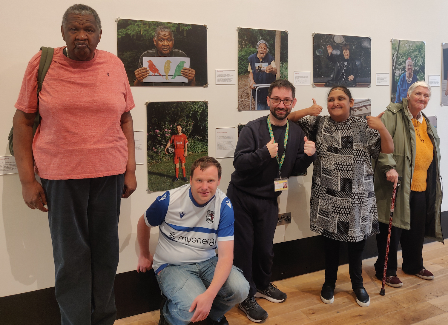 Sheffield Mencap members visit the exhibition at Weston Park Museum